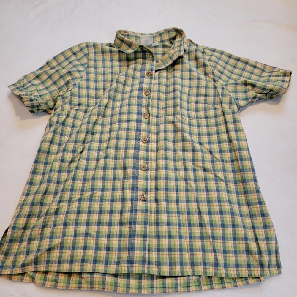 Vintage Hammerschmid LG Short Sleeve Flannel